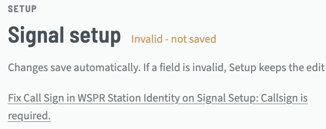 Save Error