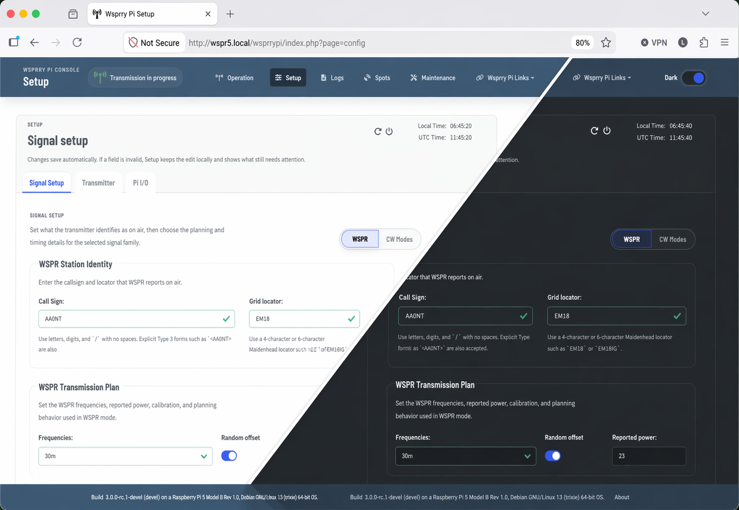 Light/Dark Mode