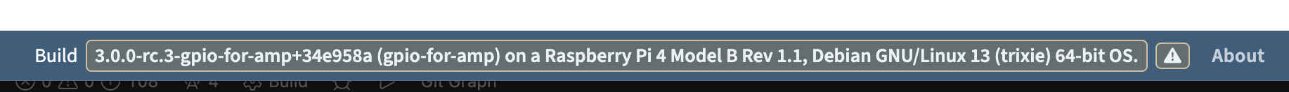 Update Available Footer