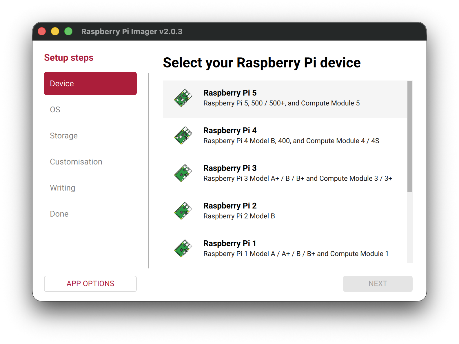 Raspberry Pi Imager